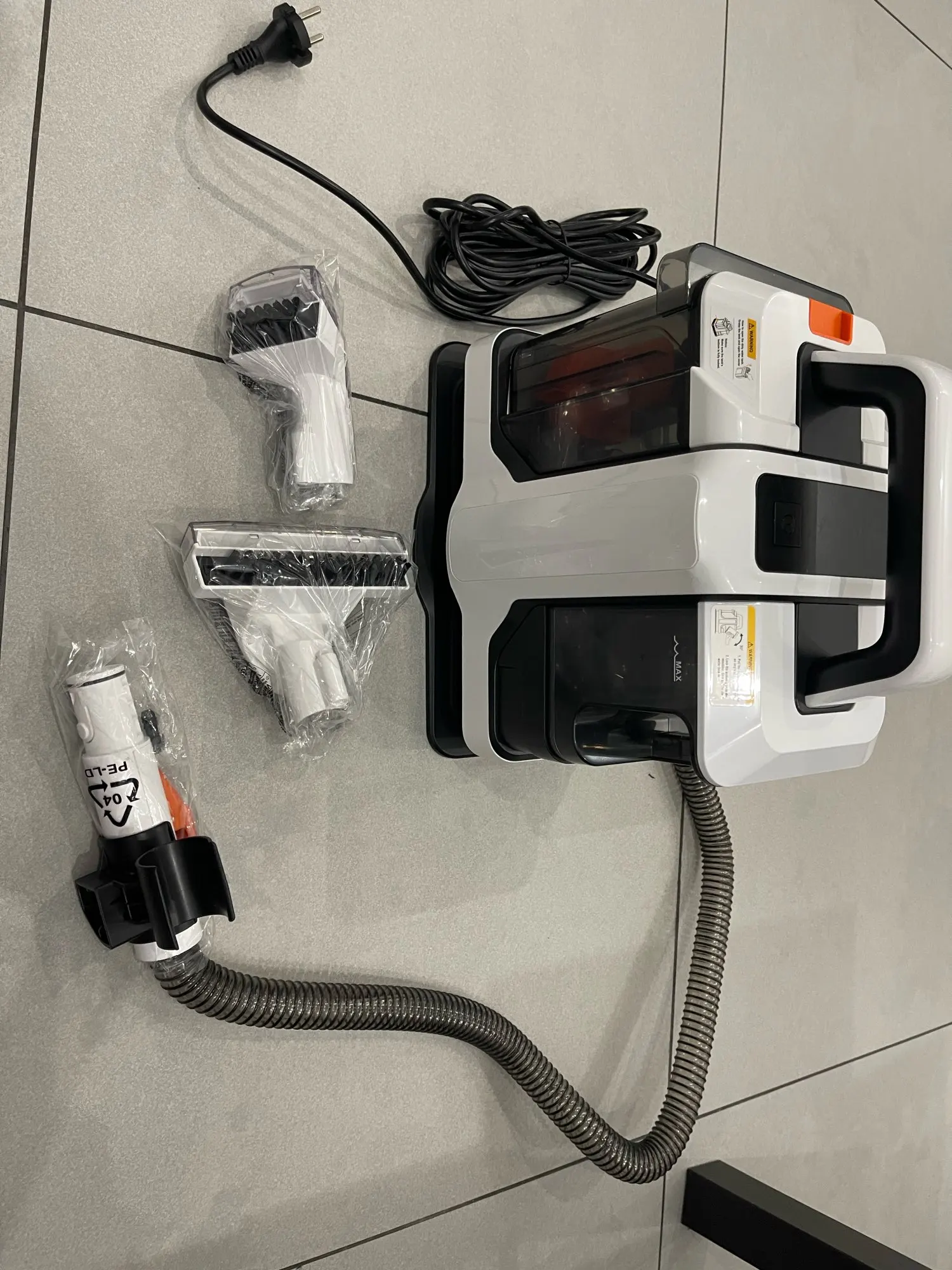 Spot Cleaner 750W 11/15KPa Handheld Carpet Cleaner for Sofa Curtain Spray Suction Integrated Machine Household Clean Machine photo review