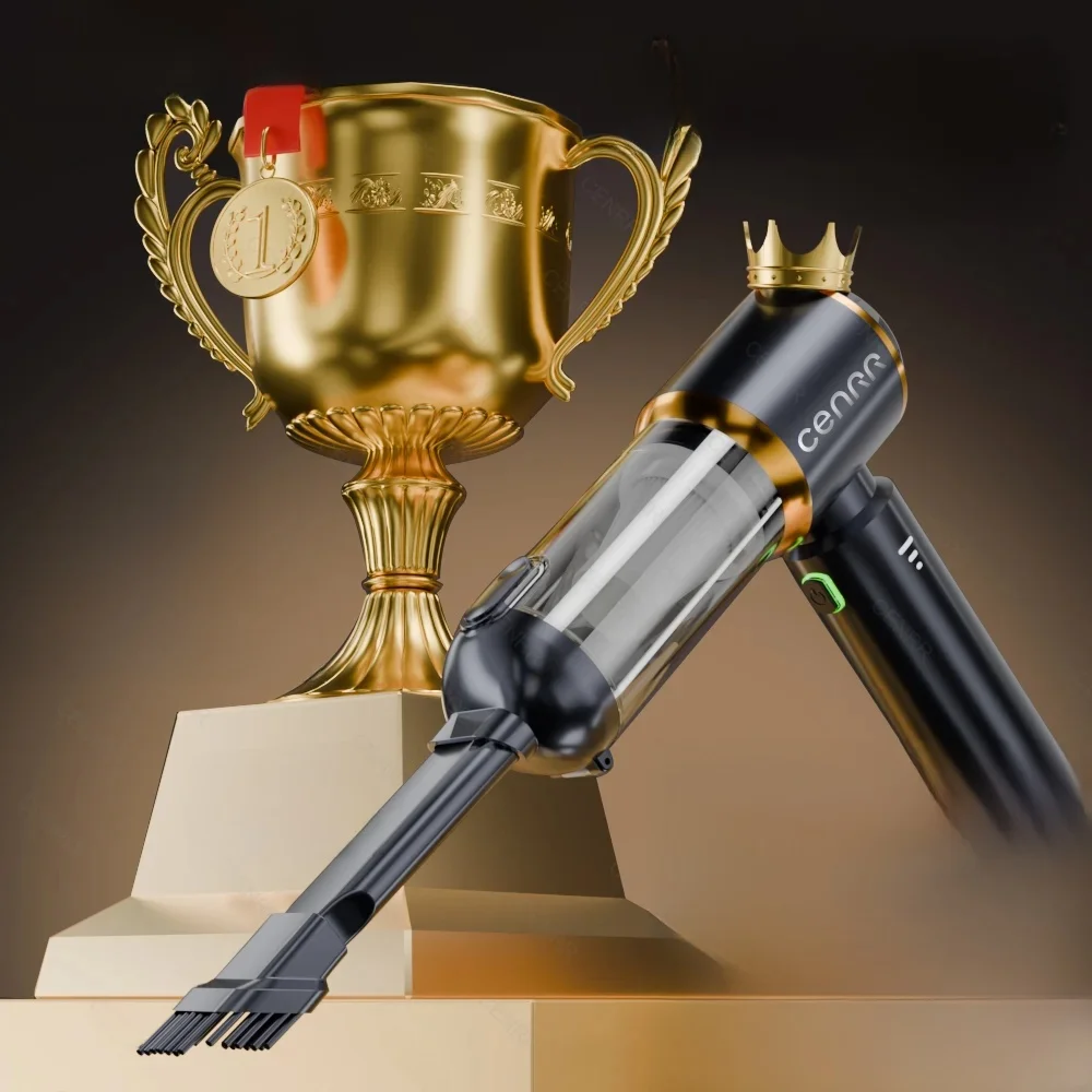 CENRR 998000PA Powerful Vacuum Cleaner Mini Cordless Portable Car Vacuum Cleaner for Home Appliance Handheld Blower Car Cleaner