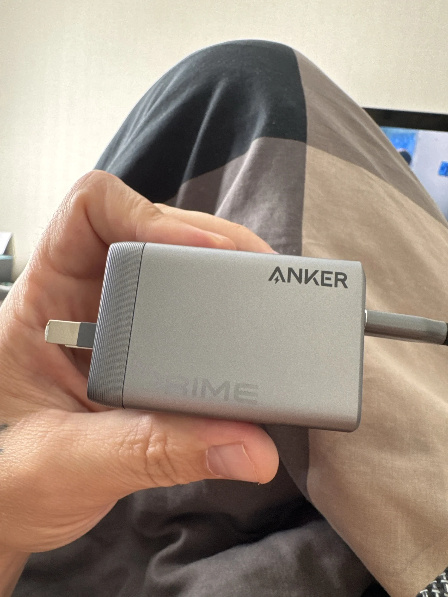 Anker Prime Charger 100W 3-Port GaN USB C photo review