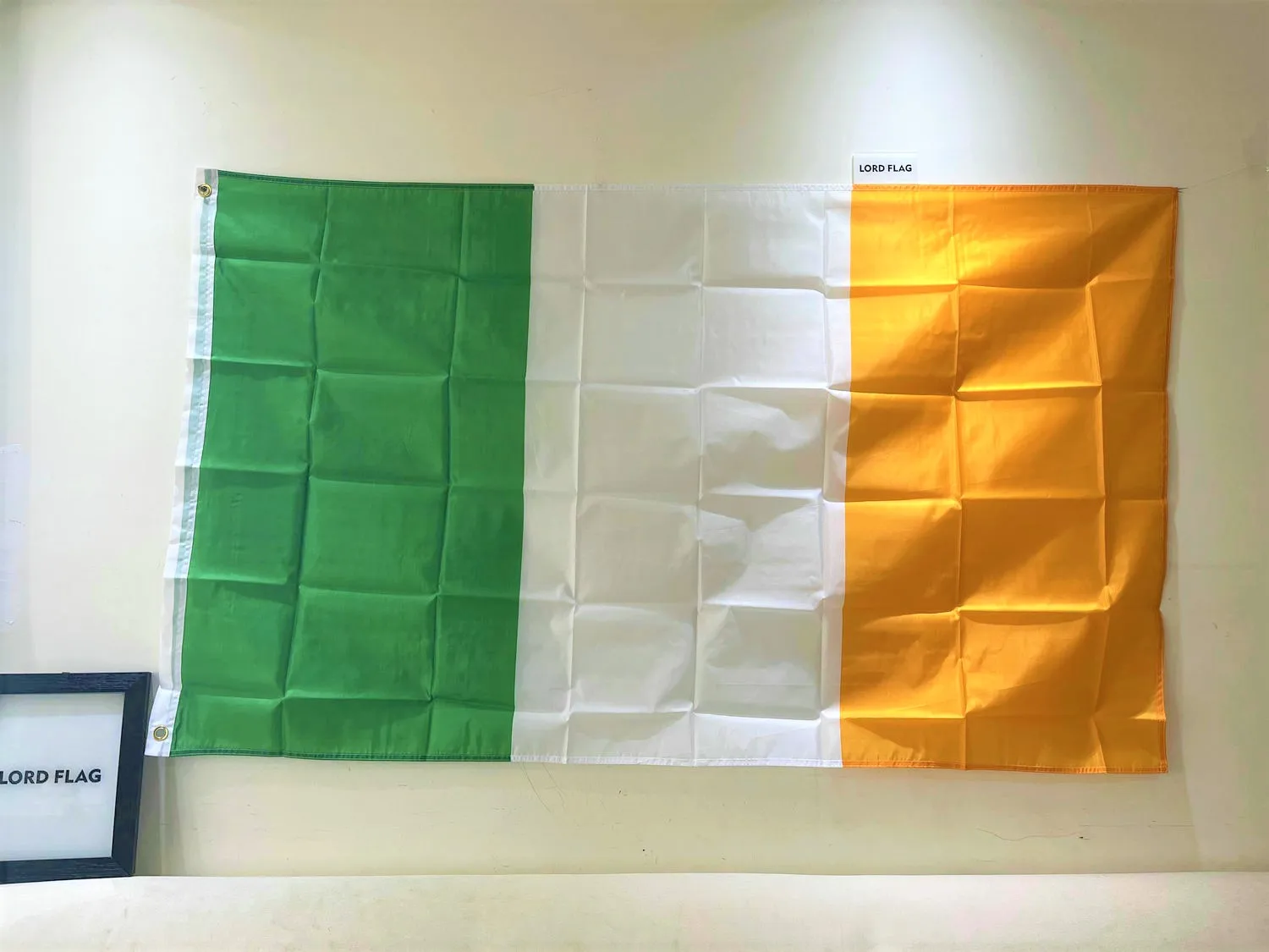 Free shipping Hibernian Ireland the Irish flag 90x150cm Green White Orange IRE IR IRISH ireland high quality Flag Banner