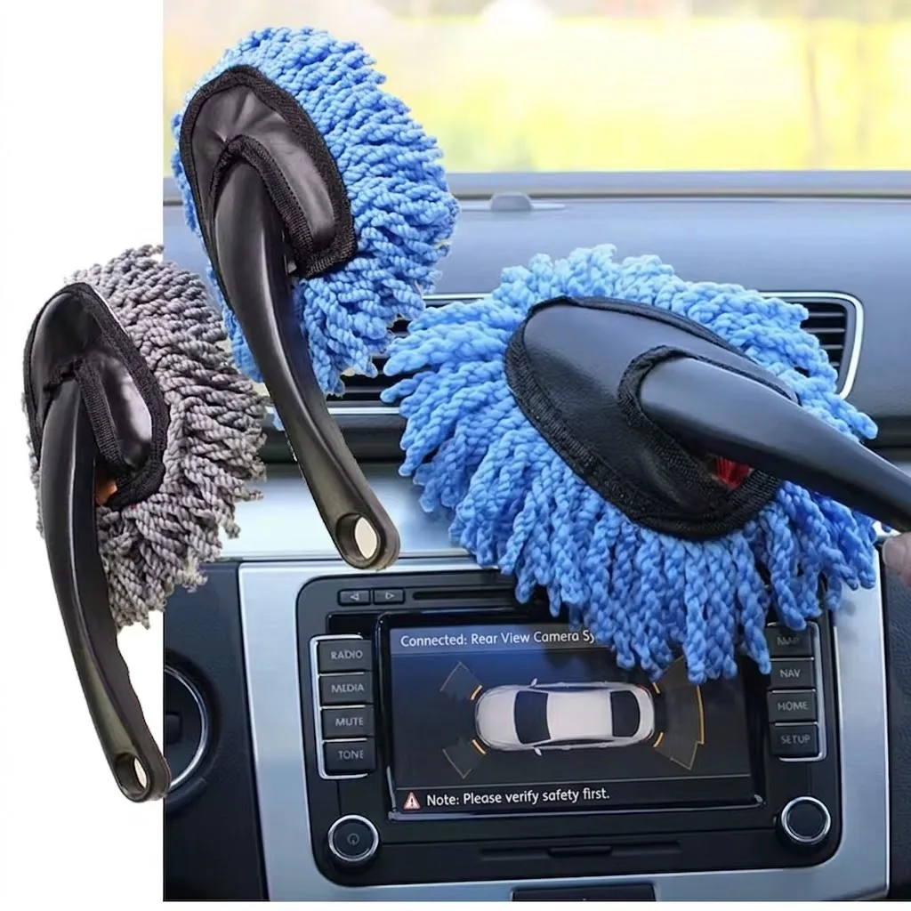 Fiber Car Duster Microfiber Car Dust Home Cleaning Dust Removal Brush Towel Microfiber Car Wash Cleaning Wash Tools