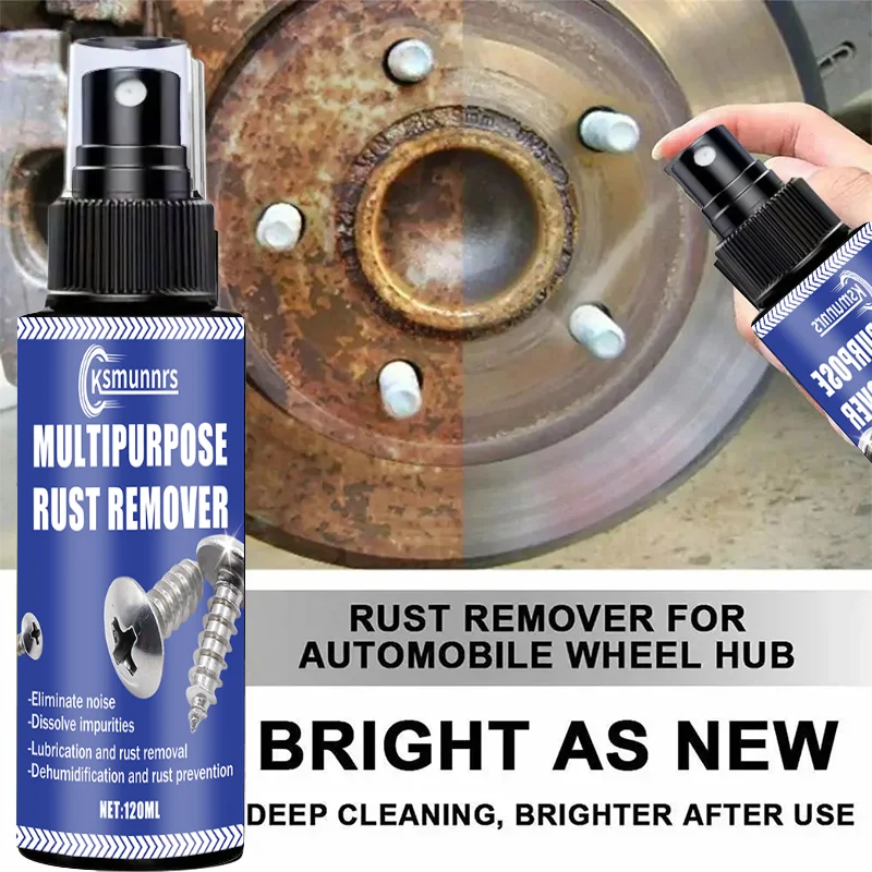 

Техническое обслуживание автомобиля, чистка железного порошка, супер средство для удаления ржавчины, очиститель, универсальный спрей для удаления ржавчины, металлическая поверхность, хромированная краска