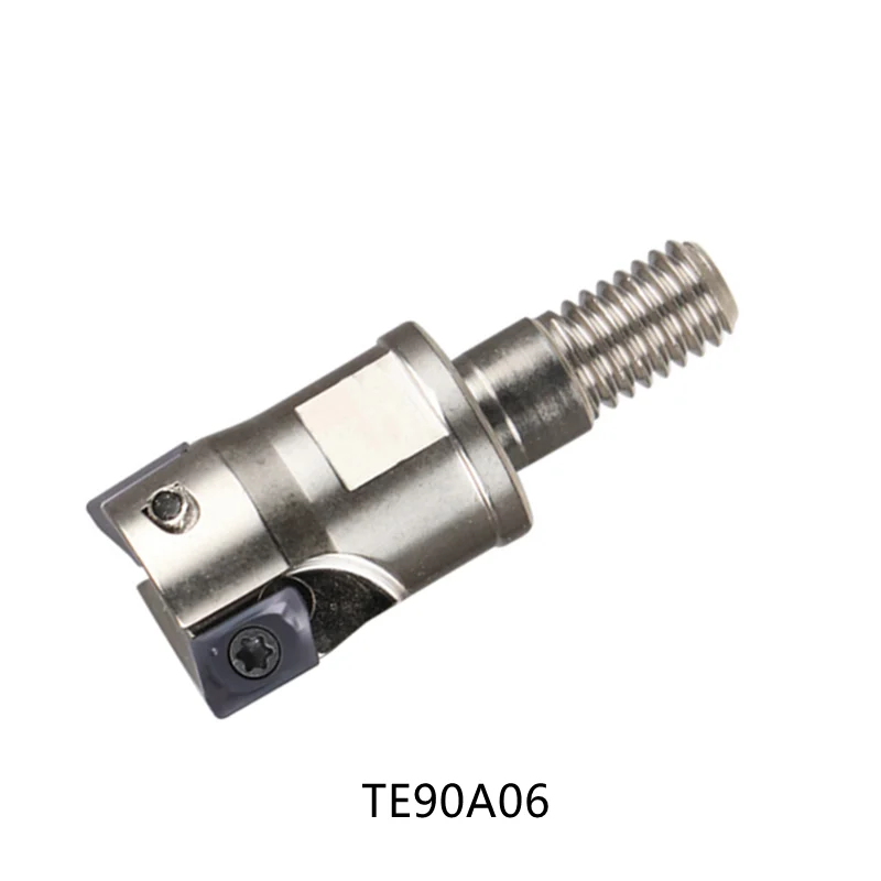 

TE90A06 Carbide Insert Precision Machining Clamped Milling Cutting shoulder Milling Cutter Locked End Mill Head