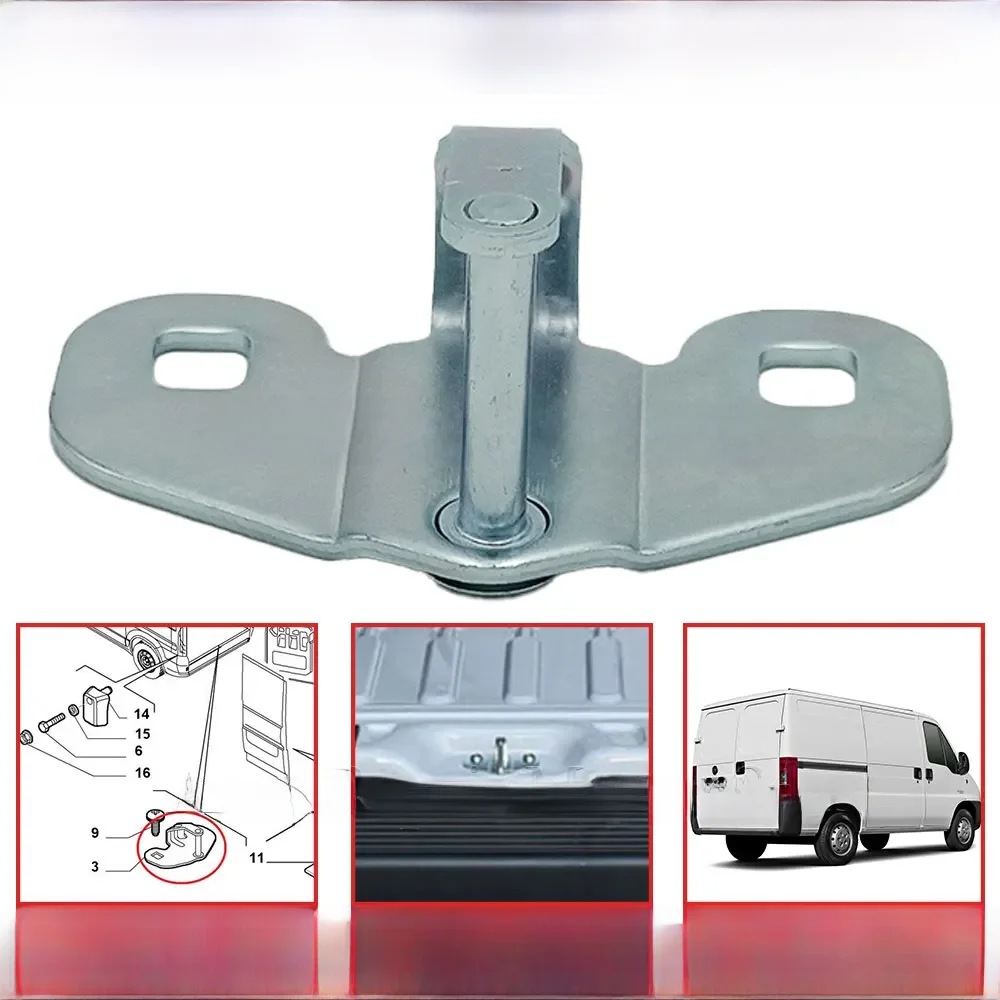 Loquet de serrure de porte arrière pour Peugeot Boxer citroën Jumper Fiat Ducato 1345736080 1369006080 7510019 AG 1606539480