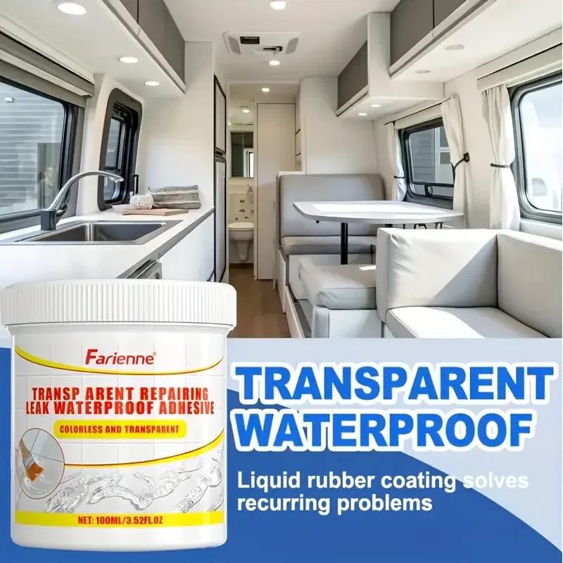 

Супер невидимый прозрачный водонепроницаемый герметик, гидроизоляционный агент для чайного подноса, гидроизоляционный агент по деревянной бочке