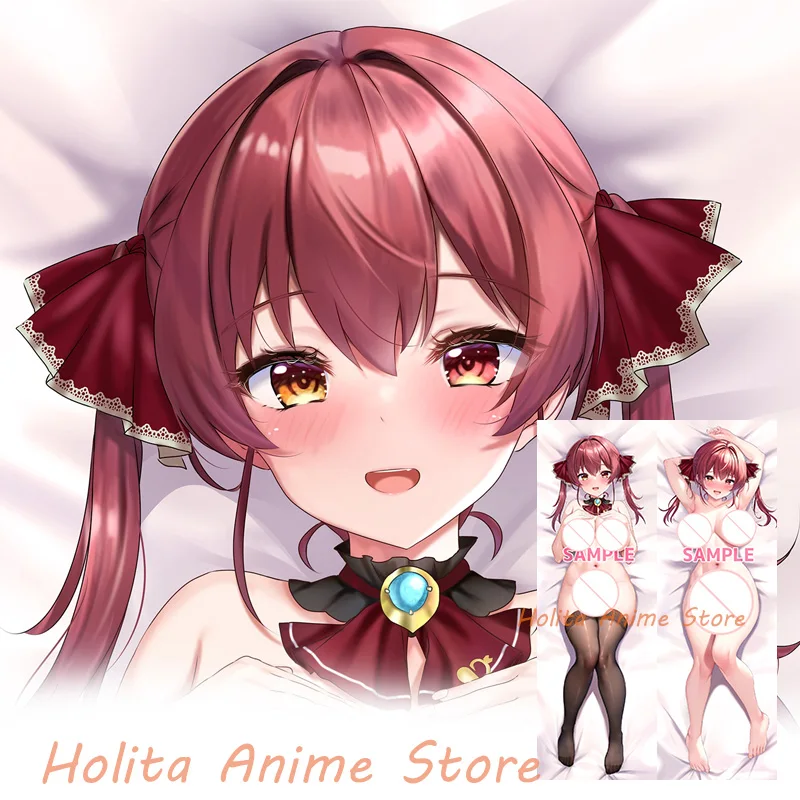 

Dakimakura Houshou Marine VTuber Anime Double-sided Print Life-size Body Pillow Cover Pillowcase