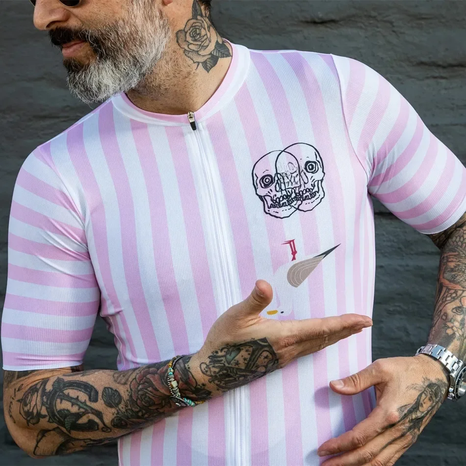 AliExpress Love The Pain 2022 New Men's Cycling Jersey Summer Short-sleeved Breathable Quick-drying Top Maillot Ciclismo Hombre Bike Shirt