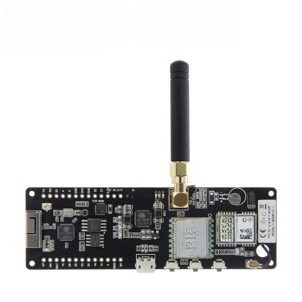 LILYGO® & Helium T-Beam V1.2 ESP32 LoRa Development Board LoRaWAN 868MHz 915MHz bezprzewodowy moduł GPS NEO-6M 18650 uchwyt baterii — zdjęcie produktu 7