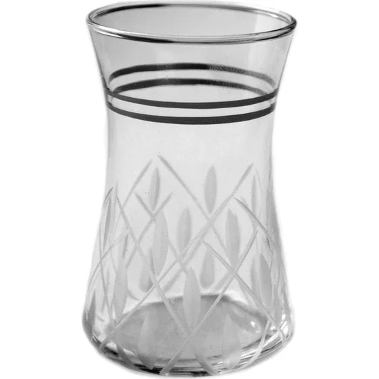 

Başak 42361 Saddlebag Drop Platinum Decor 6 Pieces Tea Glass