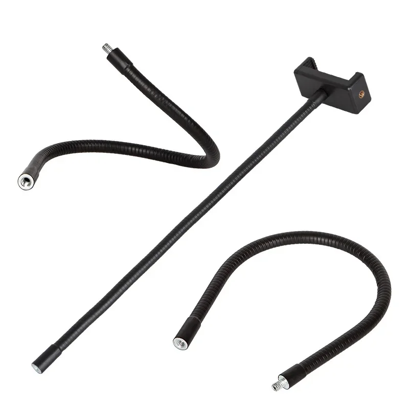 Flexible Stands Metal Tube Monopod Selfie Stick Gooseneck Extention Pole Holder for Gopro DJI OSMO Cameras Tripod Mobile Phones — zdjęcie 2