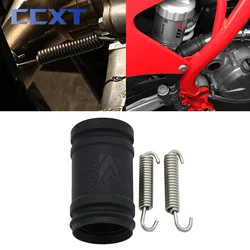 Exhaust Coupler Silencer Tailpipe Rubber Seal Cover Kit For KTM 250 300 EXC SX XC XCW TPI Husqvarna TC TE TEI TX TXI 2017-2023