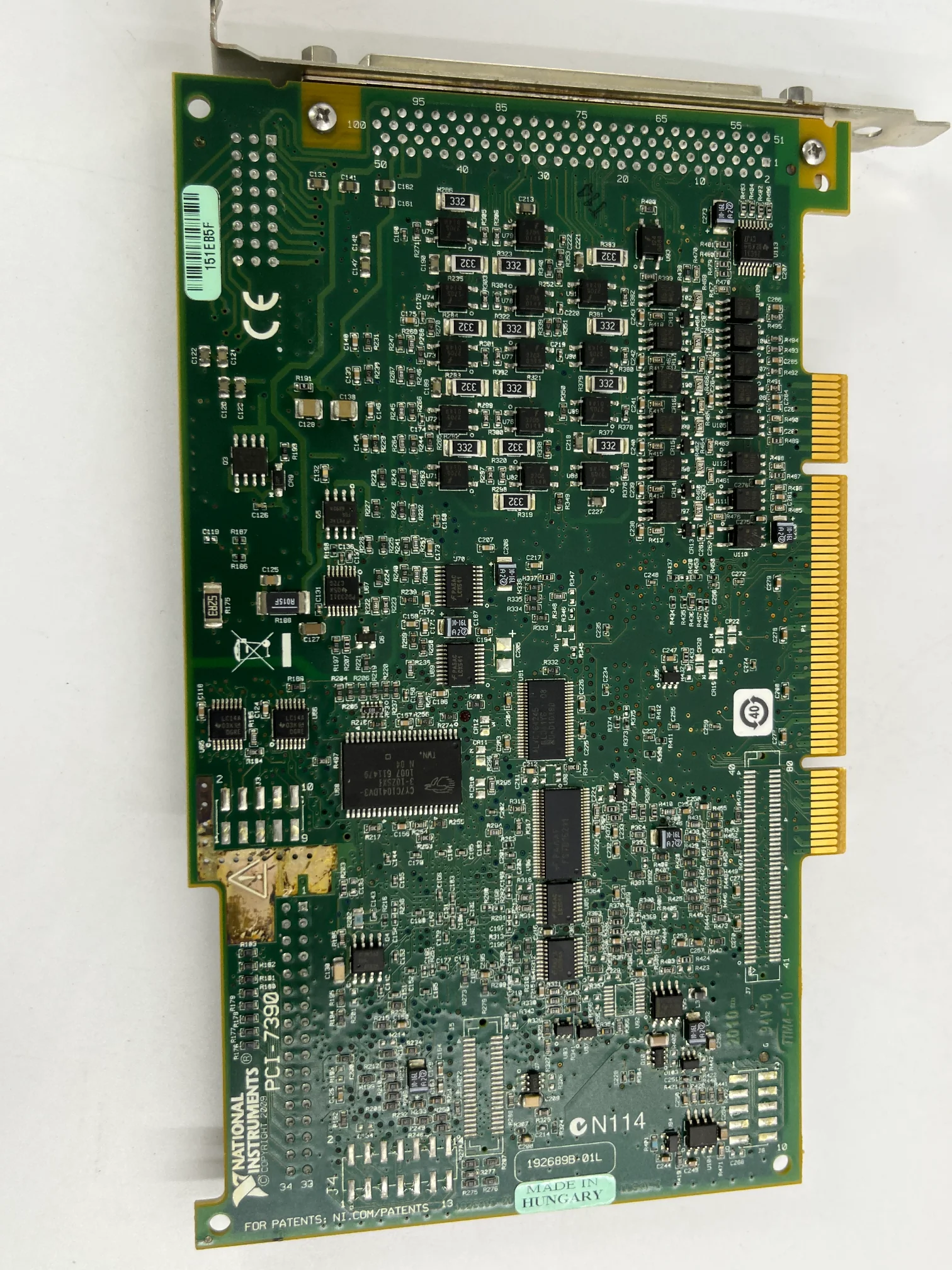National Instruments PCI-7390 779034-01 PCI Stepper Motion Controller Card