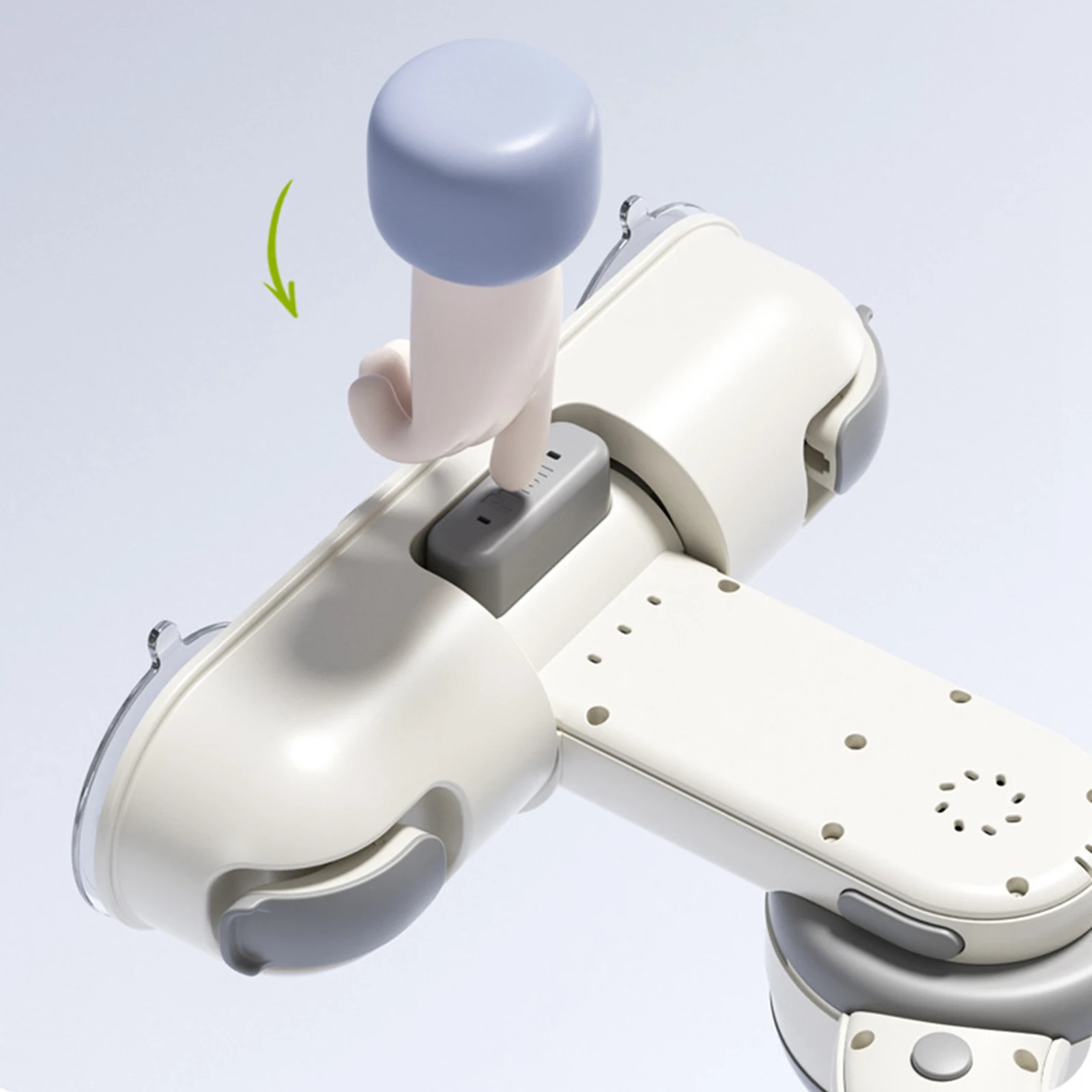 1 قطعة المحمولة طوي استحمام الطفل حامل الرف قبضة آمنة قابل للتعديل للحمام طفل آمن الدائمة دعم حمام الوقت المساعد