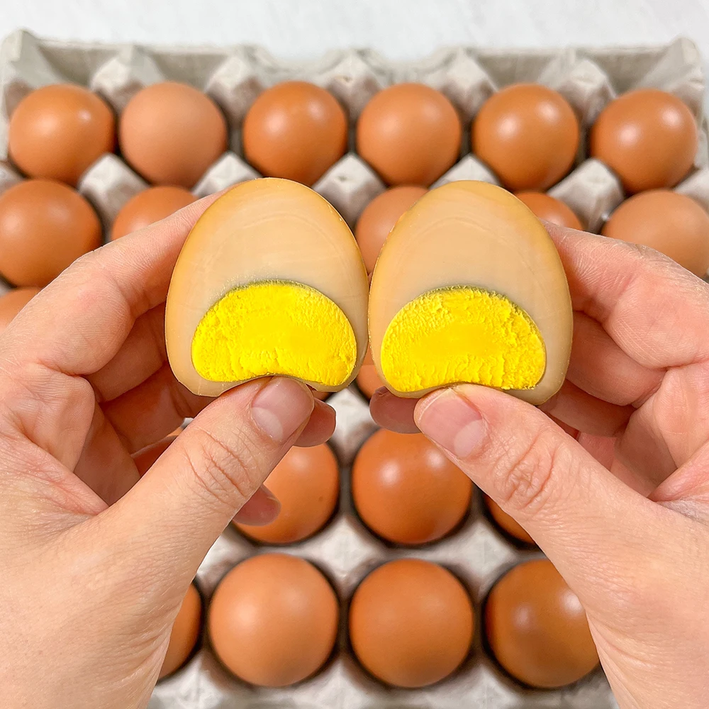 Jardín de Huevos King Proteína Huevo Asado Medio Huevo 60 Esferas Antibióticos