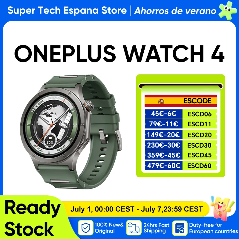 Reloj Inteligente OnePlus Watch 4 2026 nuevo