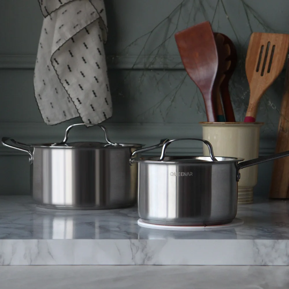 [Quinna] Duo Stainless 2 Pot