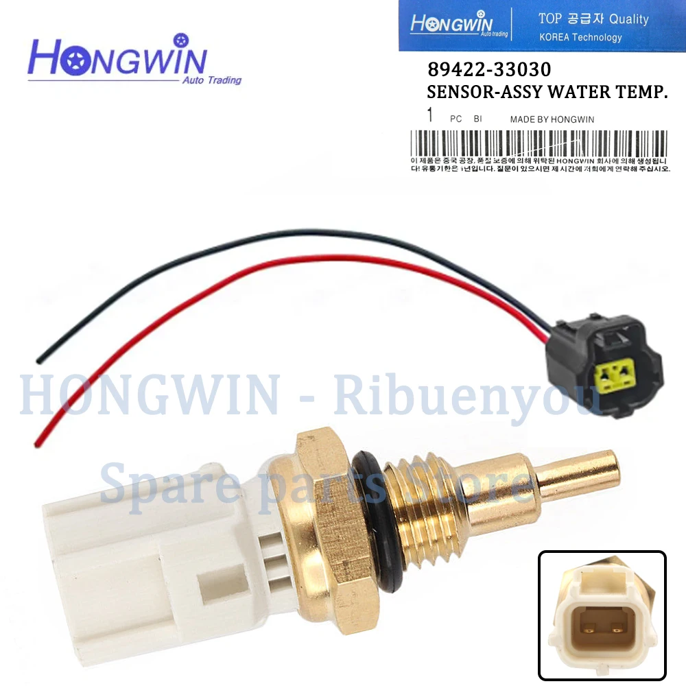 Refrigerante Sensor de Temperatura da Água, Fits Toyota 4Runner, Highlander, Avalon, Corolla, RAV4, Land Cruiser, Prius, AYGO, Lexus 89422-33030