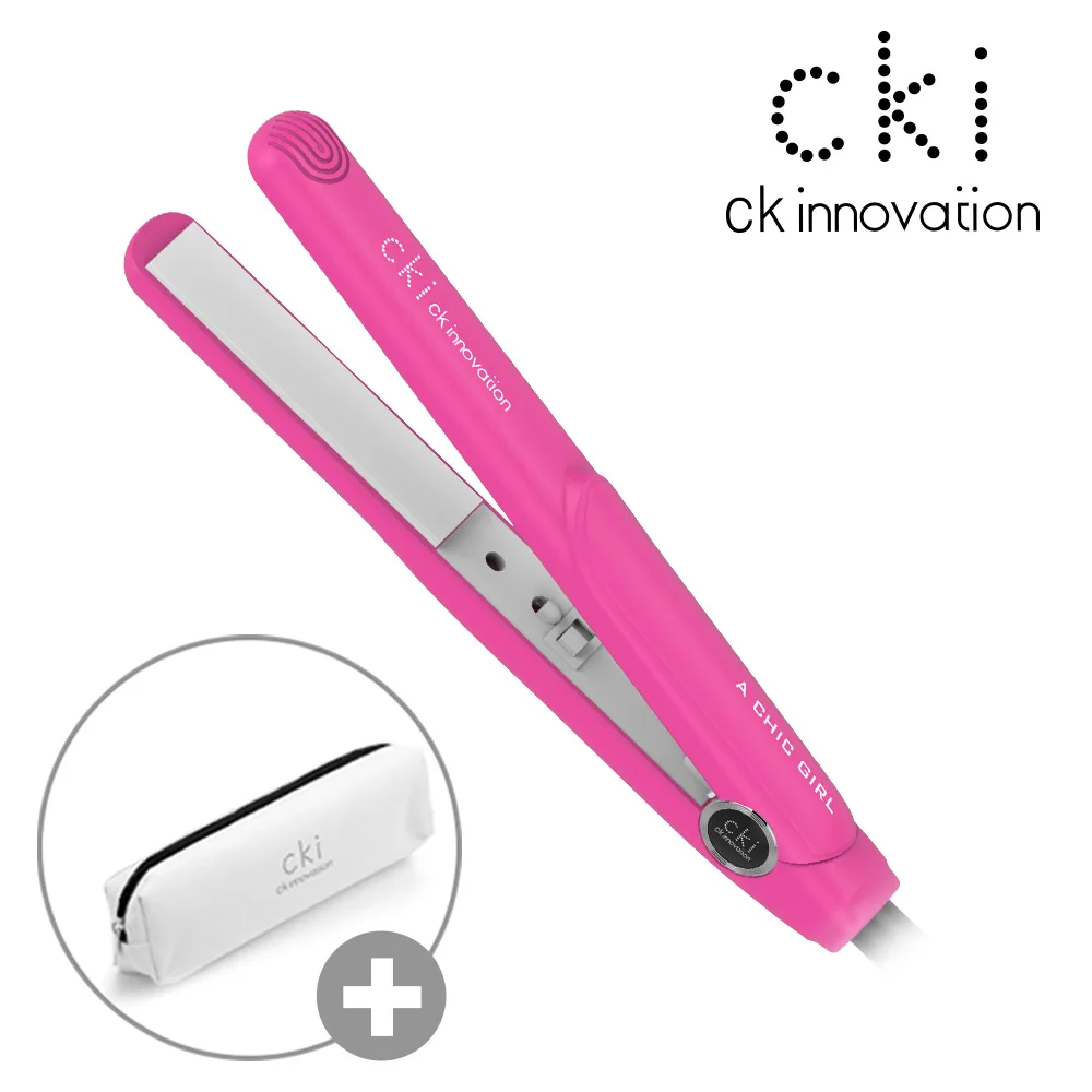 CKI-0704 mini-hair straightener iron volume portable