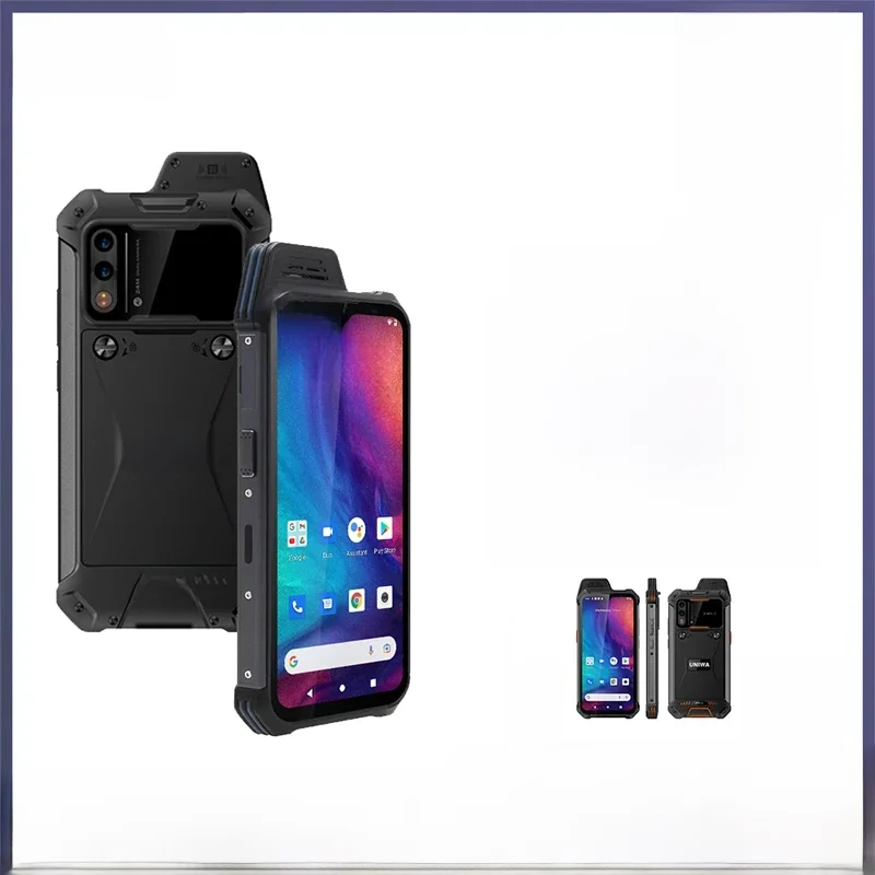 UNIWA W888 ATEX Explosie IP68 Walkie Talkie Smartphone Andriod 11 4GB 64GB Octa Core Mobiele telefoon 6.3 "HD 5000mAh Mobiel NFC - afbeelding 2