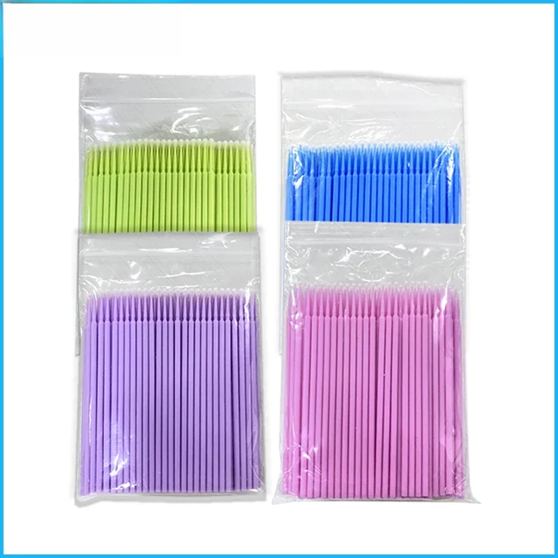 PIORPOY 100 pièces accessoires de dentisterie applicateur dentaire jetable Micro brosse pour Application dentaire soins bucco-dentaires matériaux de dentiste
