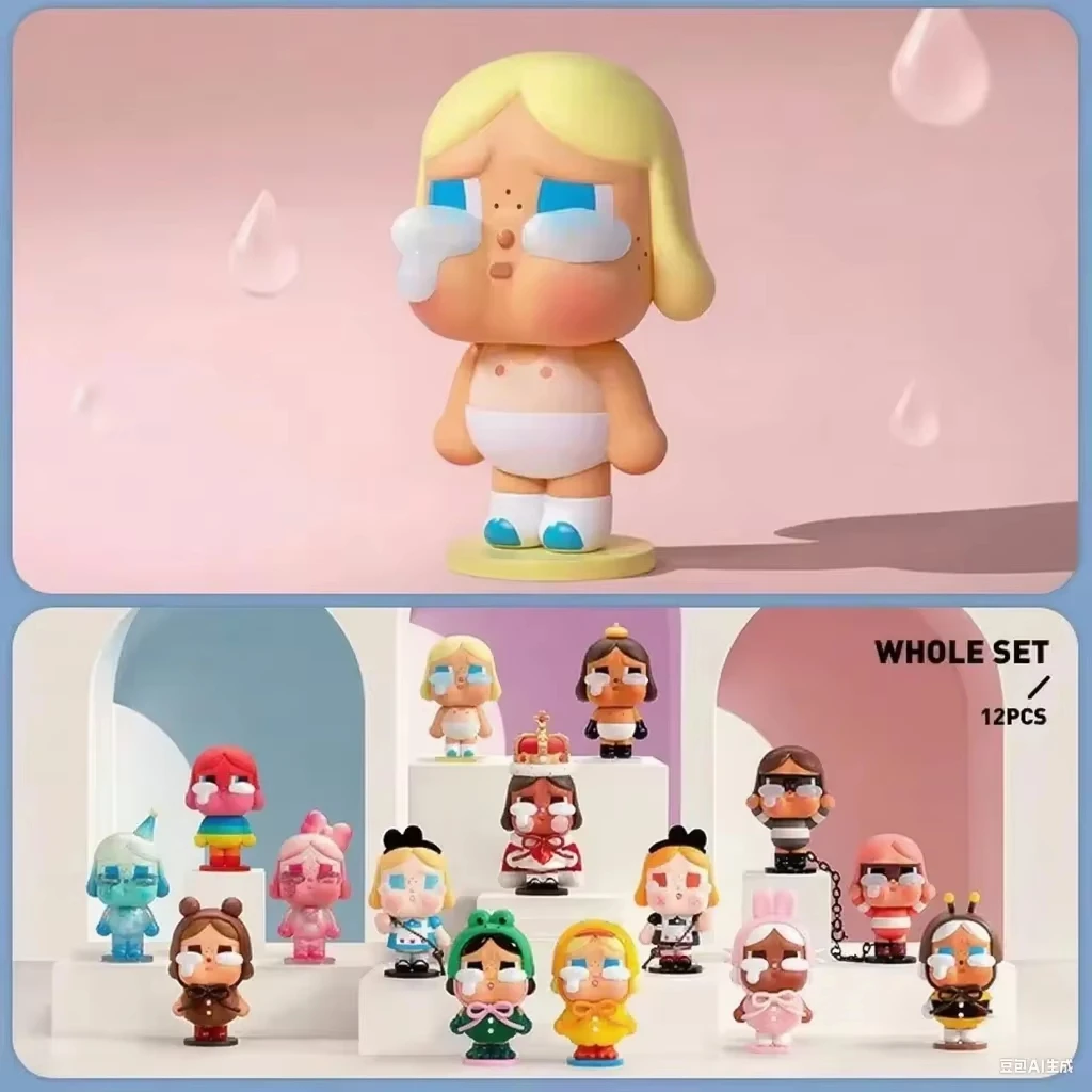 

POP MART Original CRYBABY CRYING AGAIN Series Random Blind Box Kawaii Toys Mystery Box Surprise Cute Model Birthday Gift