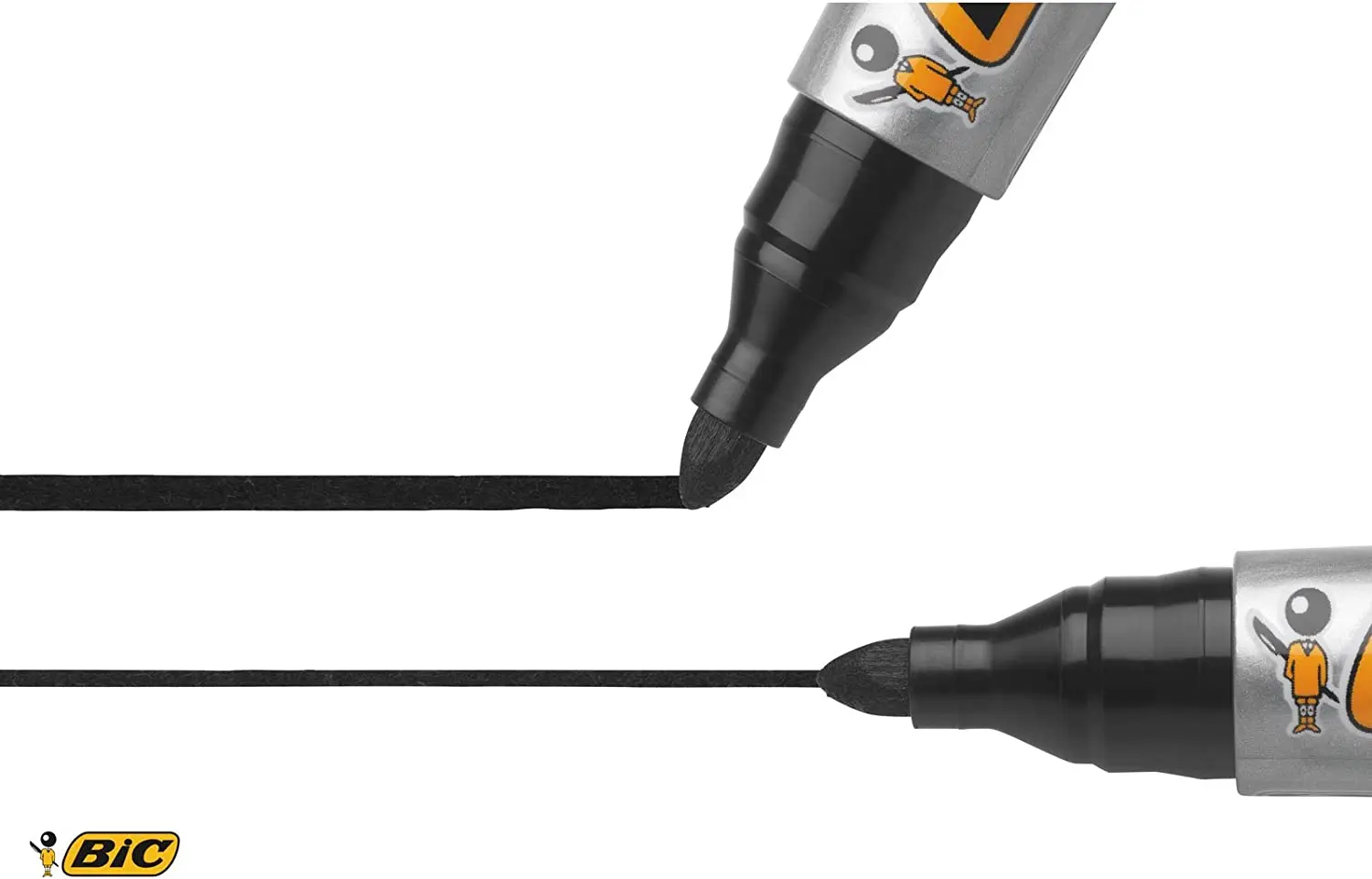 Bic Marking 2000 Marqueur Permanent, Rond, Boîte de 12,1.7mm pointe Fournitures