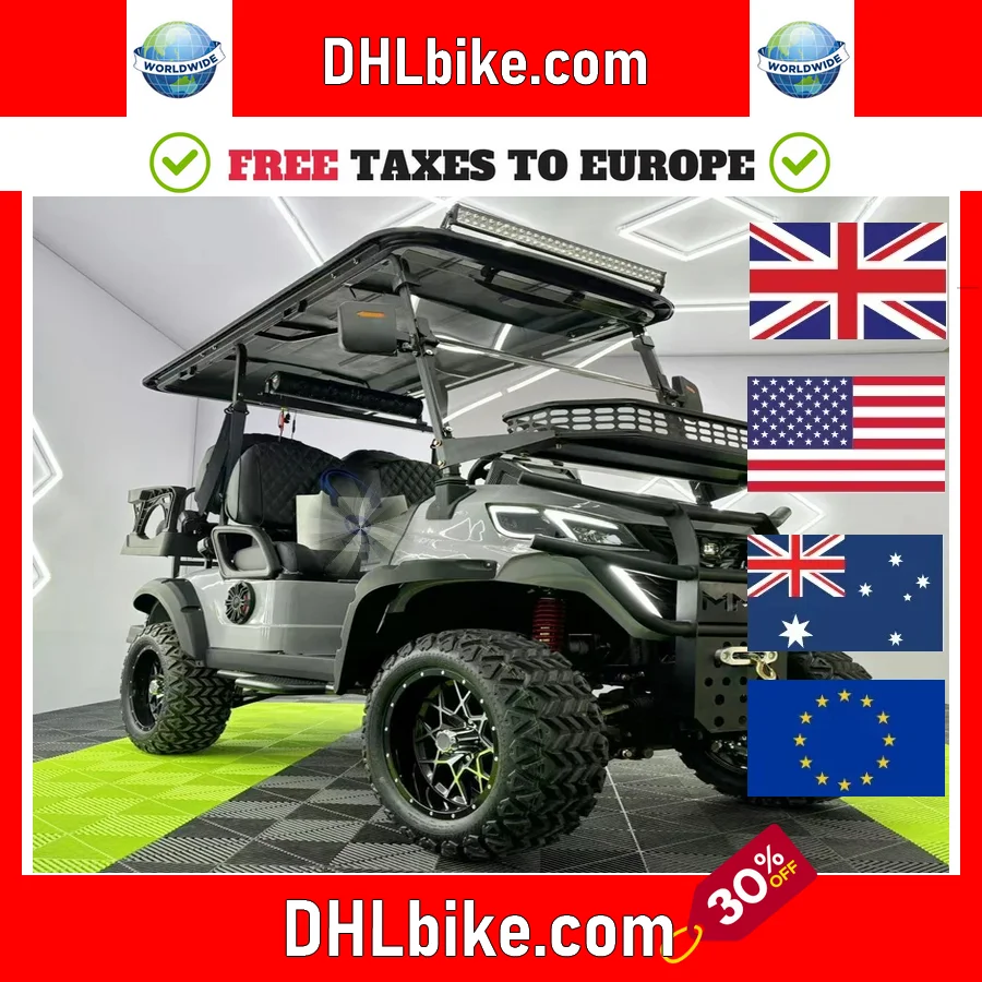 

2025 New Support Oem 72V 7KW AC System Lithium Battery Powered 4 Seats Electric Golf Car Electric Golf Cart