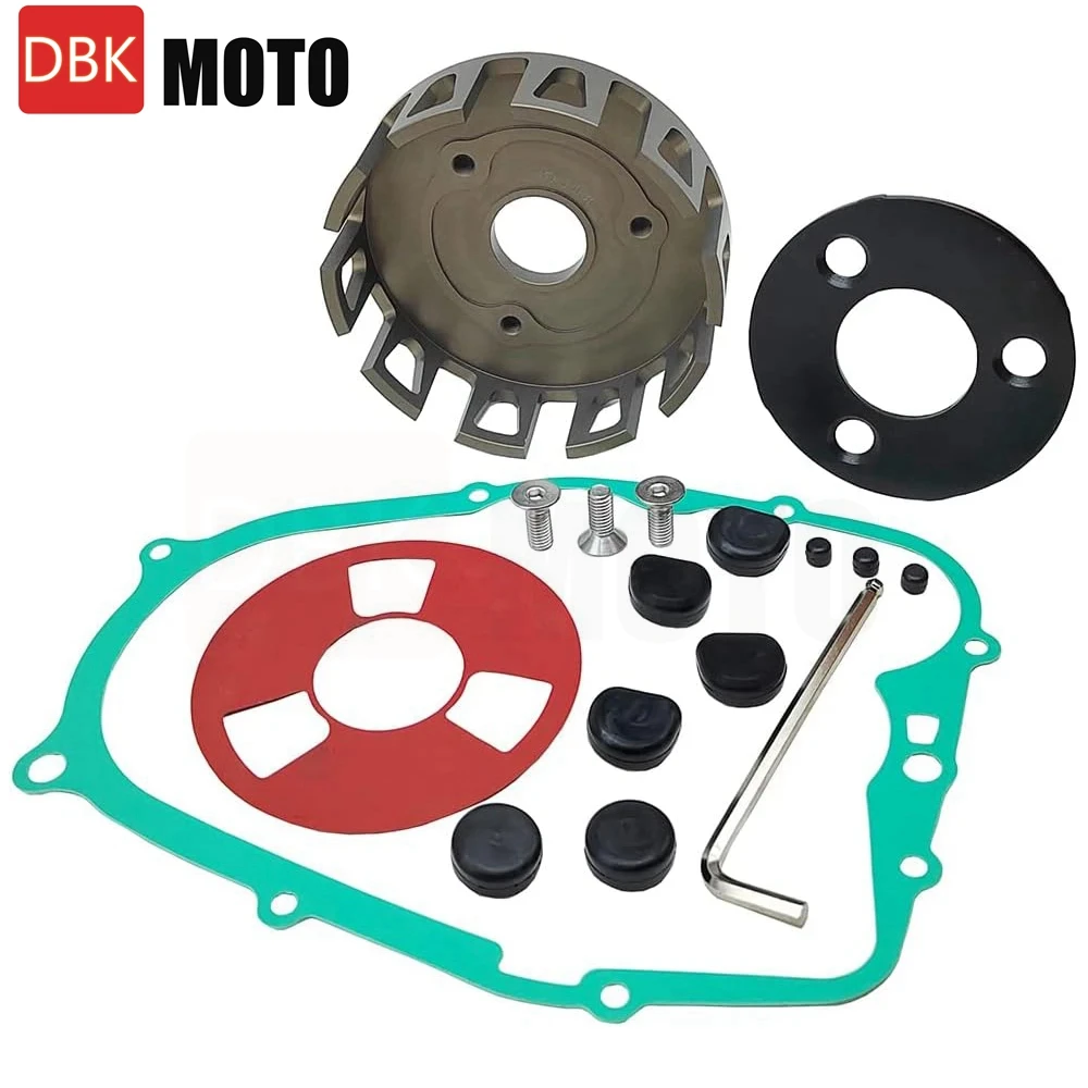 For Yamaha Blaster 200 YFS200 1988-2006 ATV CNC Heavy Duty Billet Clutch Basket & Gasket Kit