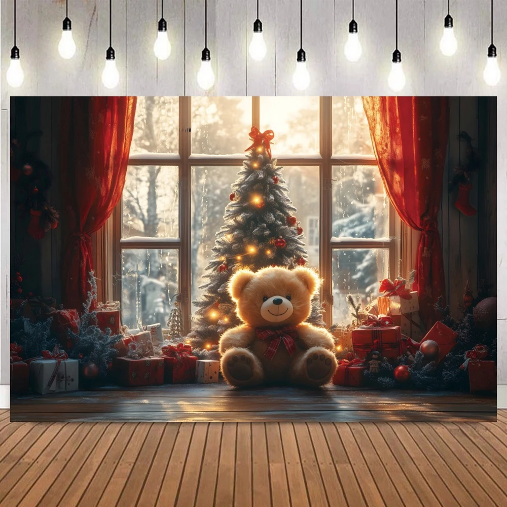 Kids Toys Xmas 2025 - Christmas Photography Background 2025 Xmas Tree