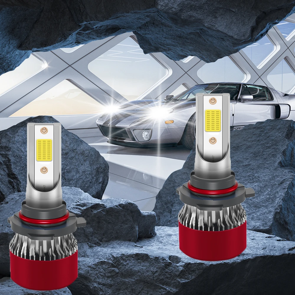 

Светодиодные лампы для фар дальнего/ближнего света 9005 9006, комплект для Toyota Corolla 1993-2016, 6000K, белый свет, с турбовентилятором, прожекторные