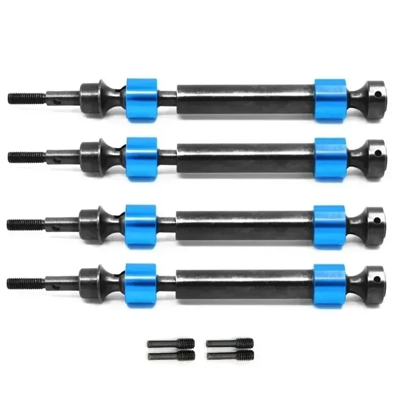 Arbre d'entraînement CVD cannelé en acier trempé 5451X pour Traxxas 1/10 Maxx E-MAXX T-MAXX RC voiture mise à niveau pièces accessoires