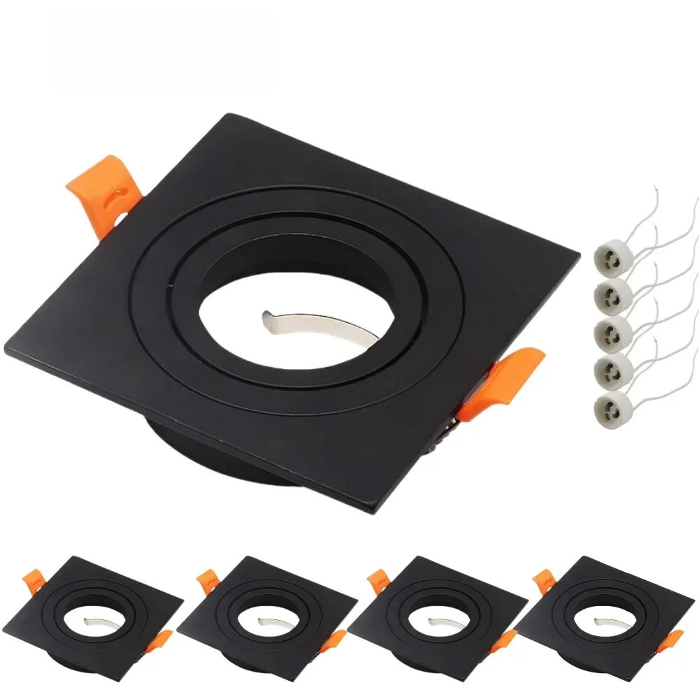 5 Stuks Led Plafondverlichting Met Gu10 Lamp Inbouw Downlight Plafondlampen Voor Woonkamer Led Spotlight Keuken - afbeelding 2