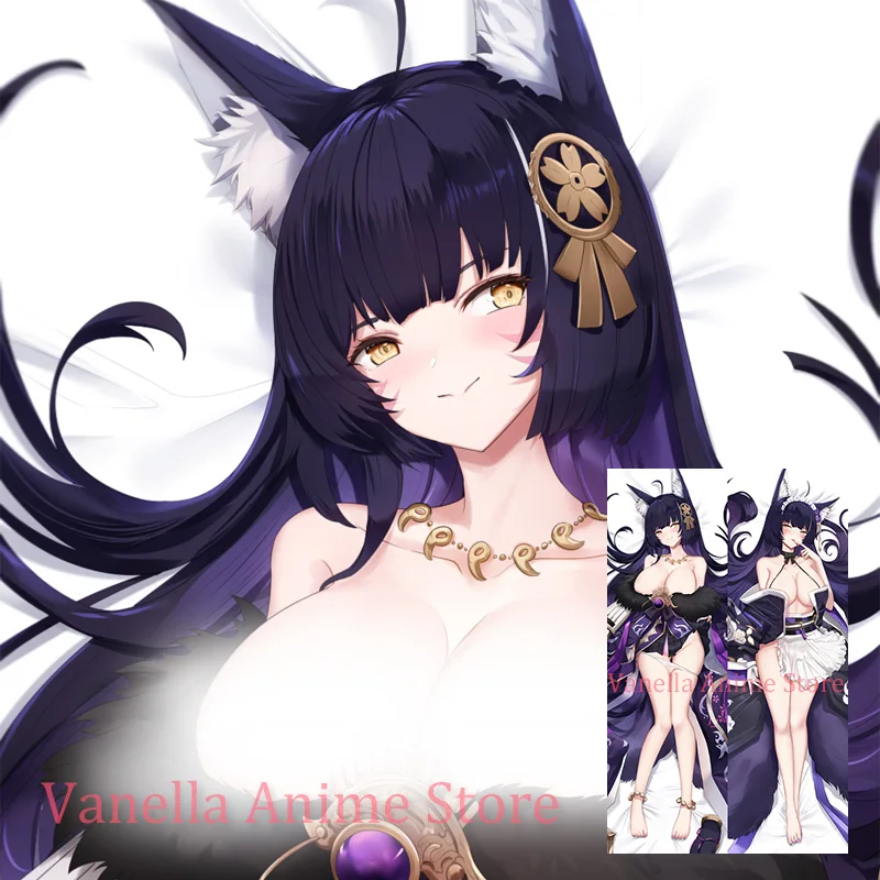 

Dakimakura Musashi Azur Lane Anime Double Sided Print Body Pillow Cover Life Size Pillowcase