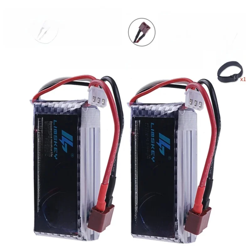 2S Lipo Batterij 2S 7.4V 1500Mah 1800Mah 45c Rc Speelgoed Oplaadbare Batterijen Voor Rc Helikopter Vliegtuig Auto Boot Quadrotor Drone - afbeelding 2