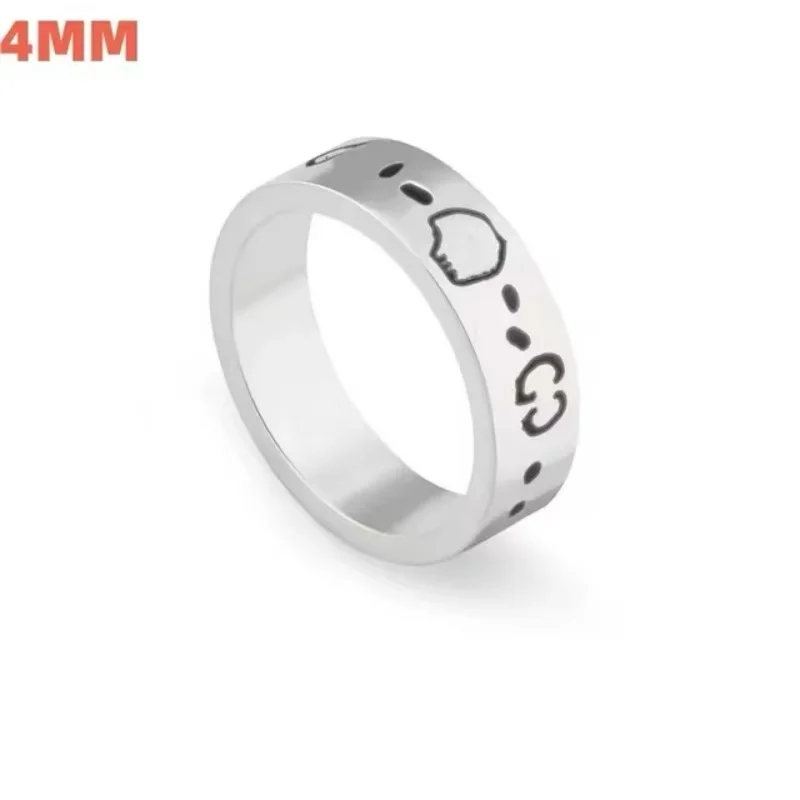 Anillo de plata 925 con esmalte Retro Para hombre y mujer, sortija clásica con forma de serpiente, regalo de vacaciones