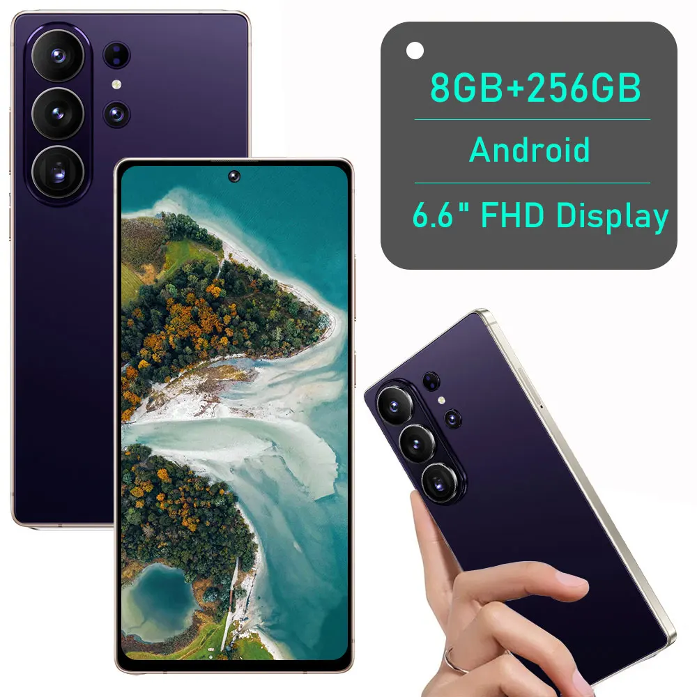 Ein leistungsstarkes Android-Smartphone mit einem 6,6-Zoll-HD-Display, 8 GB RAM und 256 GB Speicher, das zuverlässige Leistung und eine lange Akkulaufzeit bietet.