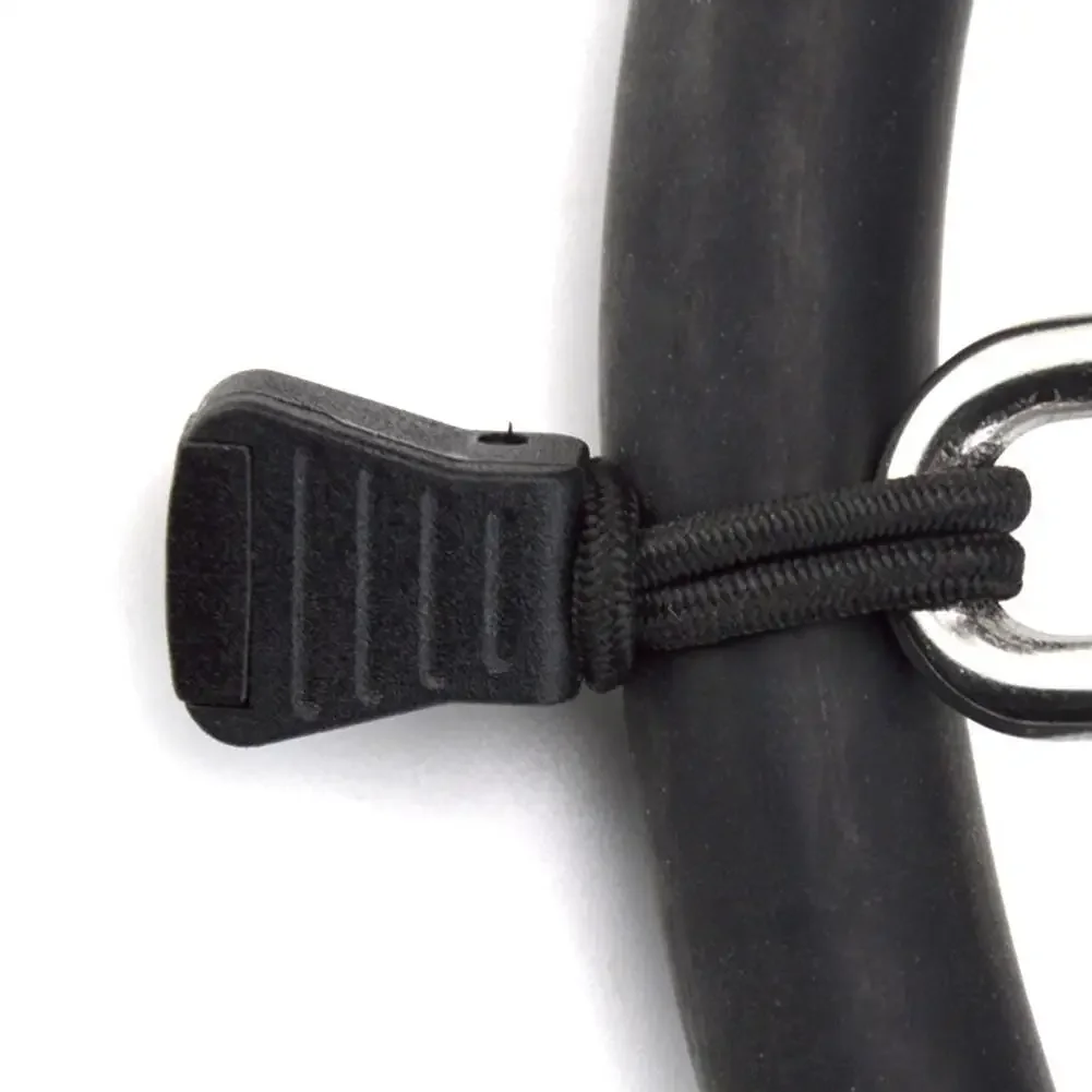 Attache-cordon élastique pour tuyau de plongée sous-marine, clip de fixation pour corde de plongée S6N7