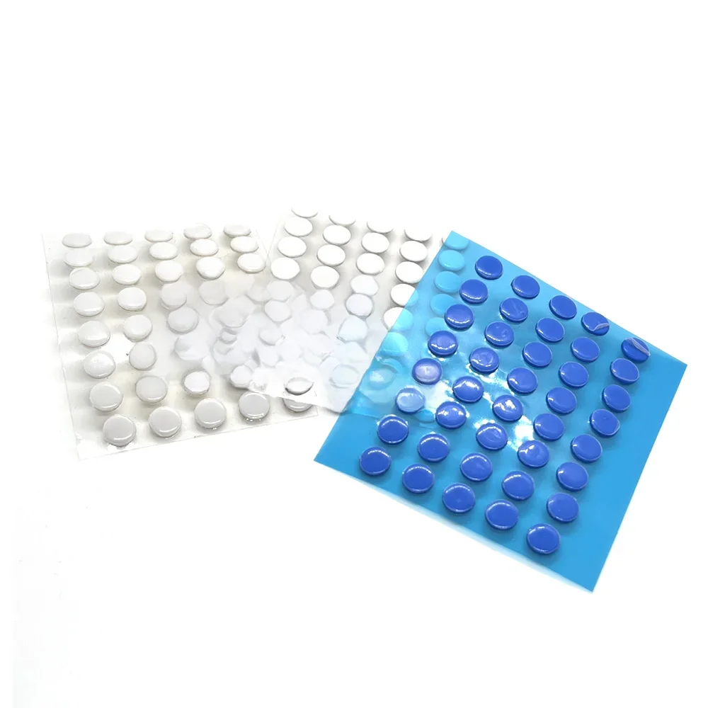 40Pcs 6.5mm diameter and 0.8mm thickness Small Dots Universal Mouse Skates for Logitech Rubberized Mouse Foot Glide Feet Sticker