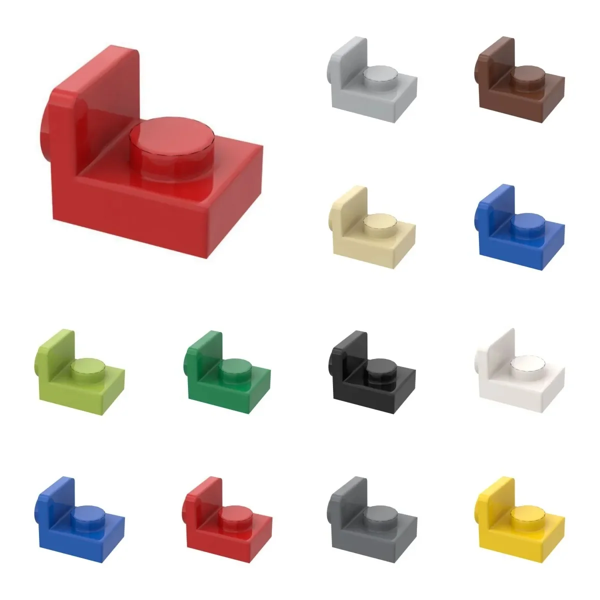 50pcs 36840 support 1x1 - 1x1 briques inversées Collections en vrac modulaire GBC jouets pour technique MOC bricolage cadeaux vente bâtiments B