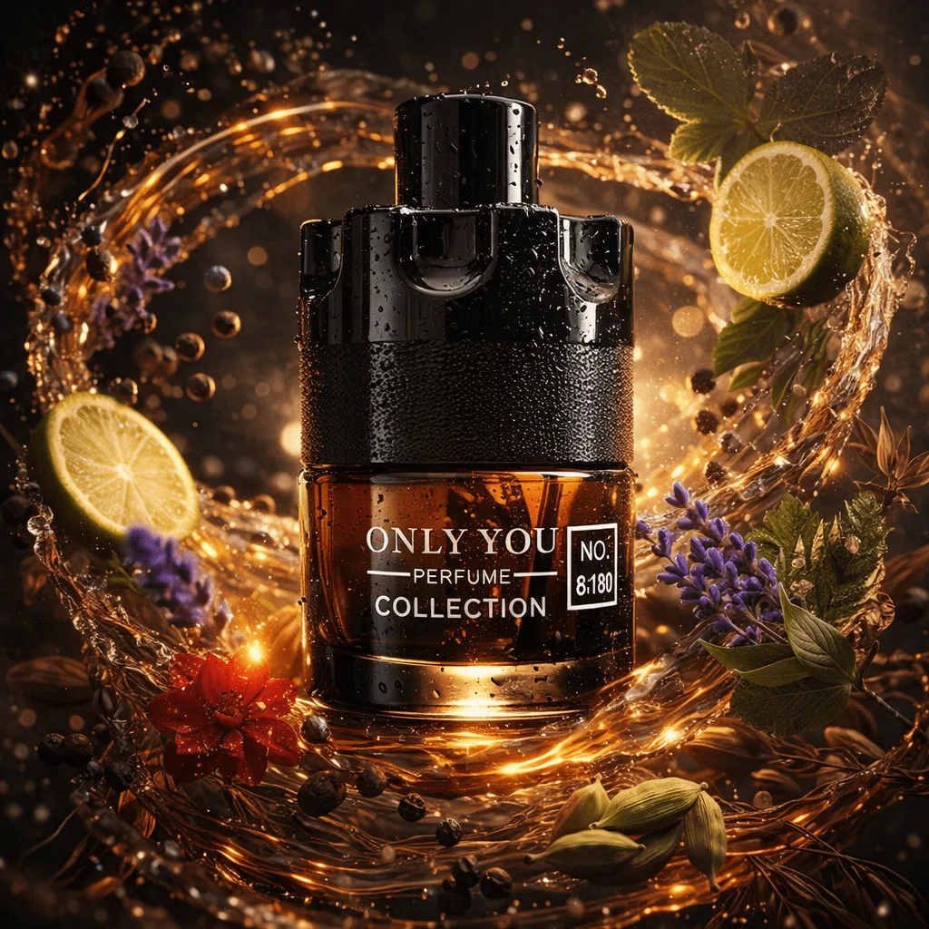 Only You Perfume Collection N°8180 – Eau de Parfum Femme, Notes Épicées & Boisées