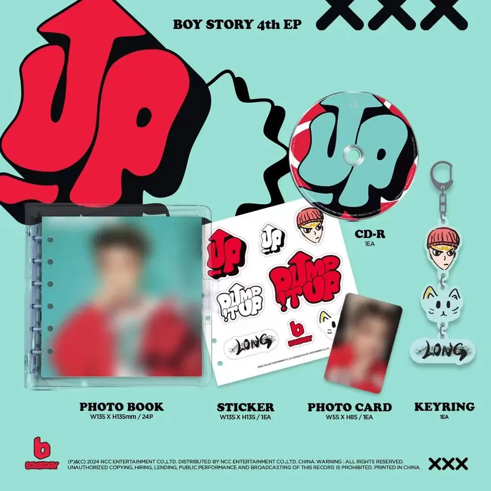 ALD1 シンロン　boystory Z.I.P (P ver.)CD Pre sale ] Boy Story 《 UP》 CD+ card +photobook+keyring+sticker
