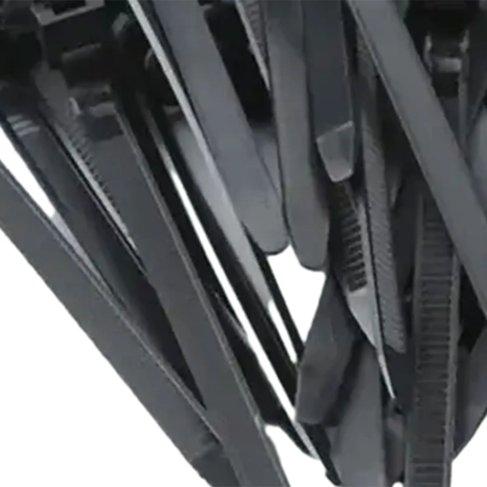 50/100 Buah Pembungkus Dasi Kawat Ritsleting Kabel Nilon untuk Gesper Dasi Kabel Mobil Tempat Dasi Ritsleting Pengunci Otomatis Tugas Berat dengan Pengencang Pin