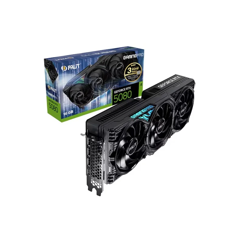 Palit GeForce RTX, GAMINGPRO D7, 16GB Emtech