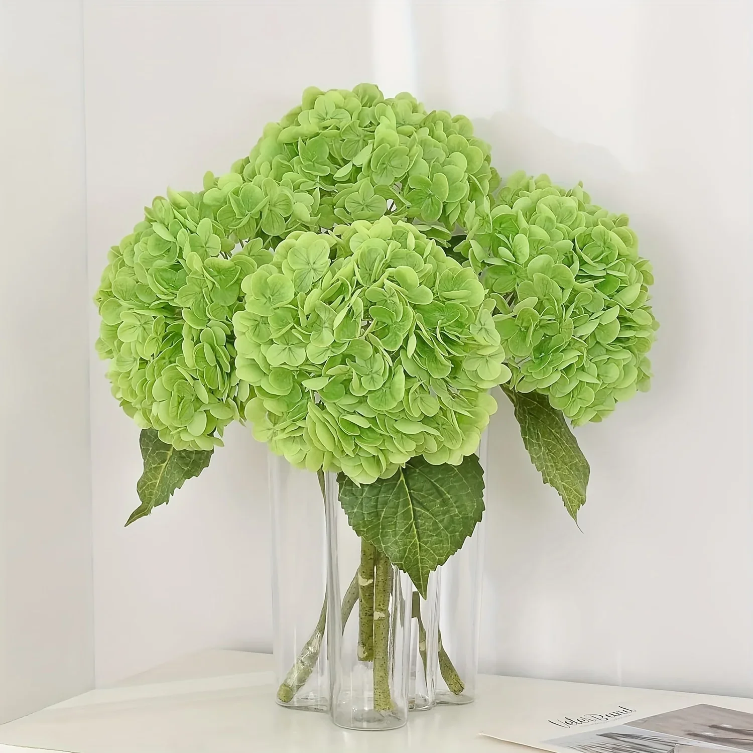 58Cm Kunstbloemen Zijde Hortensia Boeket Realistische Kleurrijke Bruiloft Home Party Woonkamer Tafeldecoratie - afbeelding 2