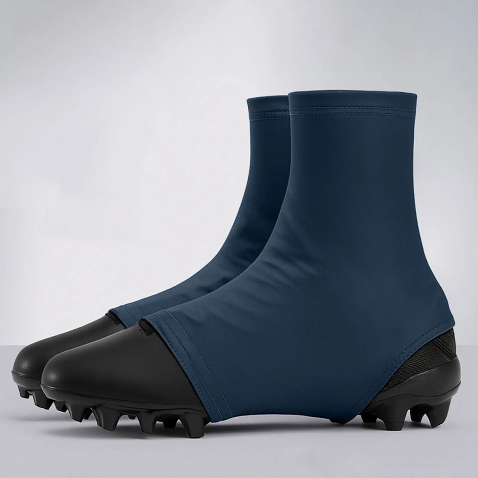 1 Pair Soccer Non Slip Cleat Sleeves Cleat Wraps Ankle Support Polyester Spandex,Cleat Wraps Set Debris Protection for  Hockey