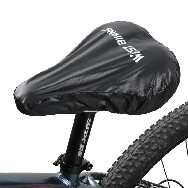 AliExpress SMHXIANGQIANJIN Waterproof bicycle seat cover rain cover bicycle saddle elastic dustproof anti-UV outdoor bicycle accessories