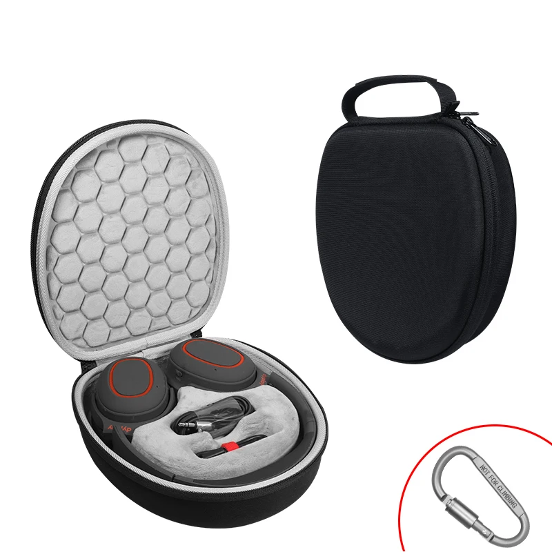 سماعة رأس سماعة صندوق حقيبة ل DEPLAY Mpow H12 اللاسلكية سماعة تخزين الصلب حقيبة معلقة