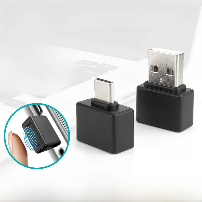 Mini dispositif de reconnaissance d'empreintes digitales USB/Type C, pour PC portable Windows 10 11 Hello, Scanner biométrique, Module de lecteur d'empreintes digitales