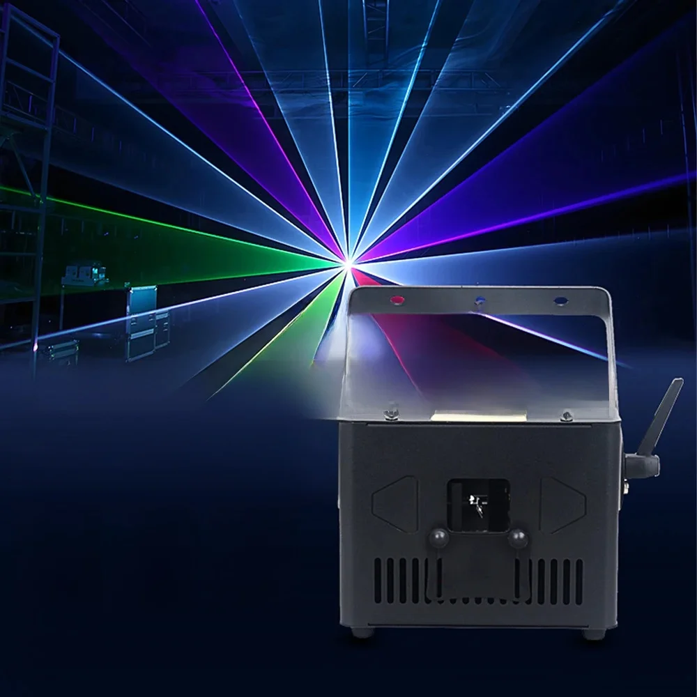 Nieuw ontwerp 5W Disco Party Lights met Bluetooth Dmx RGB 3w Club Bar DJ-apparatuur Kerst Bruiloft 3D Animatie Laserprojector - afbeelding 2