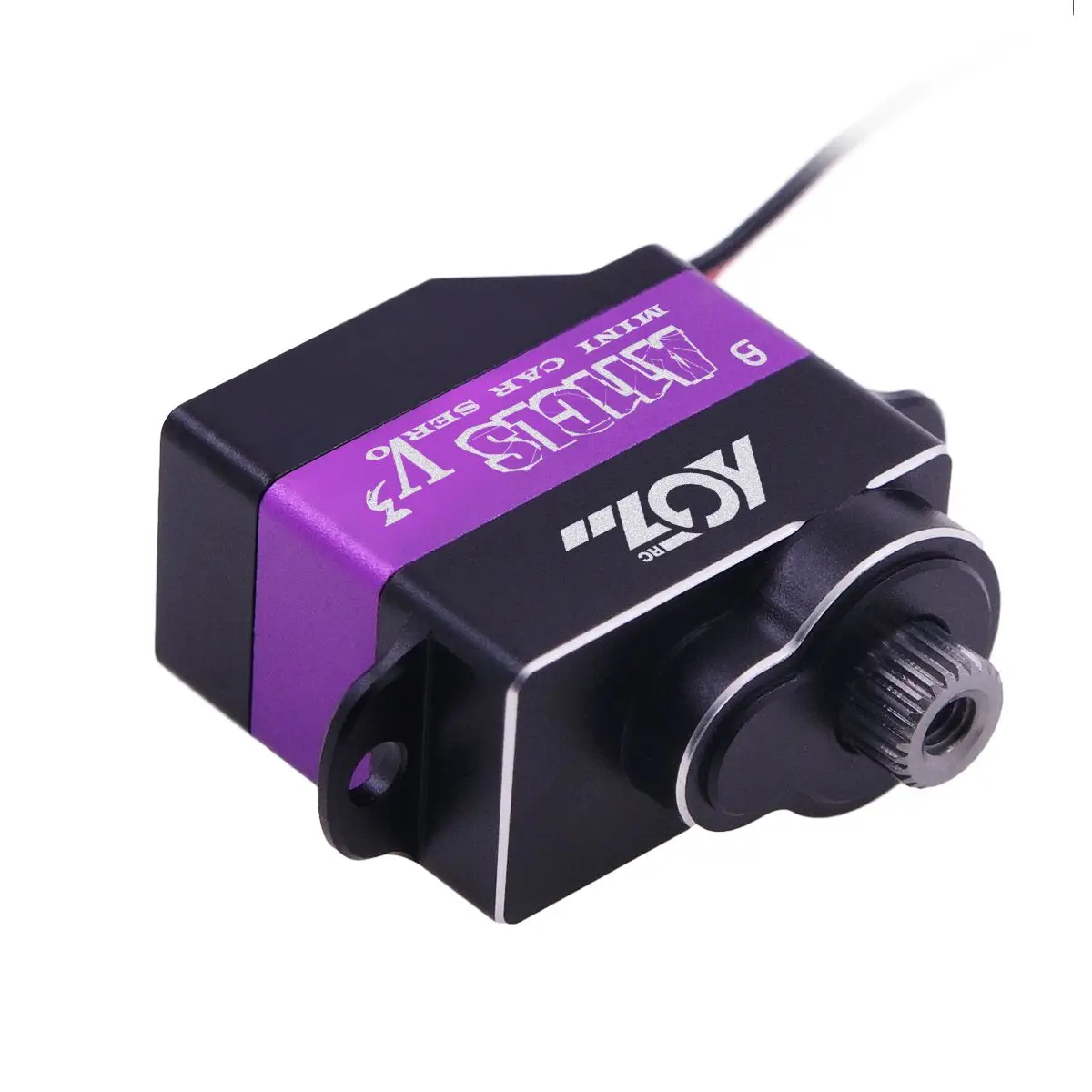 

AGFrc A11CLS V3 Programmable 9g Upgrade Metal Case 0.050sec High Speed High Torque Digital 1.4KG Servo For Mini-Z RC Track Car